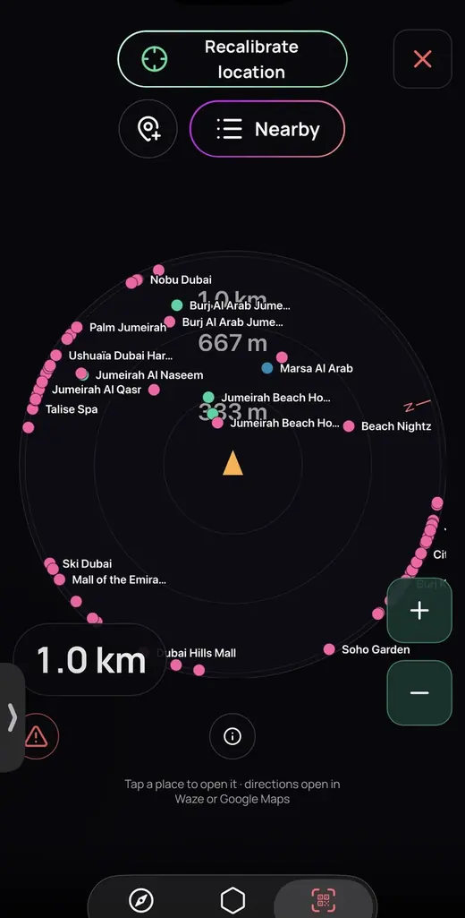 The radar